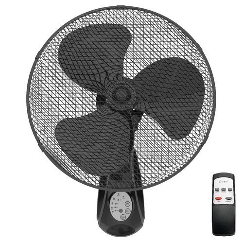 VENTILADOR GSC SAUTAR NEGRO PARED 43CMS 45W